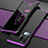 Luxury Aluminum Metal Cover Case for Vivo X51 5G Purple