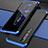 Luxury Aluminum Metal Cover Case for Xiaomi Mi 10 Pro Blue and Black