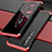Luxury Aluminum Metal Cover Case for Xiaomi Mi 10 Pro Red and Black