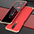 Luxury Aluminum Metal Cover Case for Xiaomi Poco X2 Gold and Red