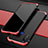 Luxury Aluminum Metal Cover Case for Xiaomi Redmi Note 7 Pro Red and Black