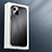 Luxury Aluminum Metal Cover Case M01 for Apple iPhone 13 Black