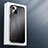 Luxury Aluminum Metal Cover Case M01 for Apple iPhone 13 Mini Black