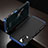 Luxury Aluminum Metal Cover Case M01 for Huawei Honor View 30 5G Blue and Black