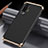Luxury Aluminum Metal Cover Case M03 for Vivo X50 5G Gold and Black