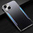 Luxury Aluminum Metal Cover Case M05 for Apple iPhone 14 Plus Blue