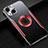 Luxury Aluminum Metal Cover Case M07 for Apple iPhone 13 Red