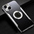 Luxury Aluminum Metal Cover Case M07 for Apple iPhone 13 Silver