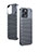 Luxury Aluminum Metal Cover Case QC1 for Apple iPhone 13 Pro Max Black