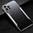 Luxury Aluminum Metal Cover Case T01 for Apple iPhone 12 Pro Silver