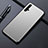 Luxury Aluminum Metal Cover Case T01 for Huawei Honor 20 Silver