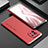 Luxury Aluminum Metal Cover Case T01 for Xiaomi Mi 11 5G Silver and Red