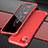 Luxury Aluminum Metal Cover Case T02 for Apple iPhone 12 Red