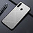 Luxury Aluminum Metal Cover Case T02 for Huawei P30 Lite New Edition Silver