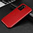 Luxury Aluminum Metal Cover Case T02 for Huawei P40 Red