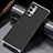 Luxury Aluminum Metal Cover Case T02 for Oppo Reno4 5G Silver and Black