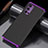 Luxury Aluminum Metal Cover Case T02 for Oppo Reno4 Pro 5G Purple and Blue