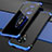 Luxury Aluminum Metal Cover Case T03 for Xiaomi Redmi K30 Pro 5G Blue and Black
