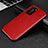 Luxury Aluminum Metal Cover Case T04 for Huawei P40 Pro Red