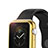 Luxury Aluminum Metal Frame Case A01 for Apple iWatch 3 38mm Gold