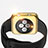 Luxury Aluminum Metal Frame Case A01 for Apple iWatch 42mm Gold