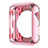 Luxury Aluminum Metal Frame Cover A01 for Apple iWatch 2 38mm Pink