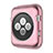 Luxury Aluminum Metal Frame Cover A01 for Apple iWatch 3 38mm Pink