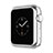 Luxury Aluminum Metal Frame Cover A01 for Apple iWatch 3 42mm Silver