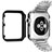 Luxury Aluminum Metal Frame Cover C01 for Apple iWatch 3 38mm Black
