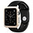 Luxury Aluminum Metal Frame Cover C01 for Apple iWatch 3 38mm Gold