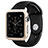 Luxury Aluminum Metal Frame Cover C01 for Apple iWatch 3 42mm Gold