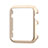 Luxury Aluminum Metal Frame Cover C01 for Apple iWatch 3 42mm Gold