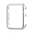 Luxury Aluminum Metal Frame Cover C01 for Apple iWatch 3 42mm Silver