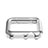 Luxury Aluminum Metal Frame Cover C01 for Apple iWatch 3 42mm Silver