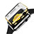 Luxury Aluminum Metal Frame Cover C02 for Apple iWatch 2 38mm Gold