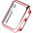 Luxury Aluminum Metal Frame Cover C03 for Apple iWatch 2 42mm Pink