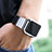 Luxury Aluminum Metal Frame Cover C03 for Apple iWatch 3 38mm Silver