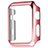 Luxury Aluminum Metal Frame Cover C03 for Apple iWatch 38mm Pink