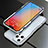 Luxury Aluminum Metal Frame Cover Case A01 for Apple iPhone 13 Pro Max Silver
