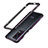 Luxury Aluminum Metal Frame Cover Case A01 for Vivo iQOO 8 5G Purple