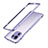 Luxury Aluminum Metal Frame Cover Case A01 for Xiaomi Mi 11 Pro 5G Clove Purple