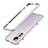Luxury Aluminum Metal Frame Cover Case A01 for Xiaomi Mi 12 Pro 5G Clove Purple