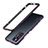 Luxury Aluminum Metal Frame Cover Case A01 for Xiaomi Mi 12 Pro 5G Purple