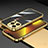 Luxury Aluminum Metal Frame Cover Case A02 for Apple iPhone 13 Pro Gold