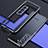 Luxury Aluminum Metal Frame Cover Case A02 for Samsung Galaxy S22 5G Black