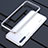 Luxury Aluminum Metal Frame Cover Case for Huawei P30 Lite New Edition Silver