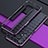 Luxury Aluminum Metal Frame Cover Case for Realme X50m 5G Purple