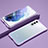 Luxury Aluminum Metal Frame Cover Case for Samsung Galaxy S21 5G Clove Purple