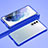 Luxury Aluminum Metal Frame Cover Case for Samsung Galaxy S21 Plus 5G Blue