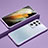 Luxury Aluminum Metal Frame Cover Case for Samsung Galaxy S21 Ultra 5G Clove Purple